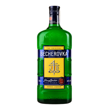 Настоянка 0.5л 38% лікерна на травах Original Becherovka пл