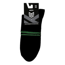 Шкарпетки чоловічі MovementStandard №MS M0211S 51 44-45 чорний Шкарпетки чоловічі MovementStandard №MS M0211S 51 44-45 чорний