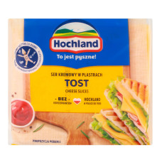 Сир плавлений 36% скибочки Tost Hochland м/у 130г