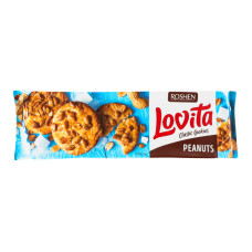 Печиво здобне з арахісом Lovita Classic Cookies Roshen м/у 150г