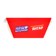 Сир плавлений 50% пастоподібний Янтар Наш Молочник к/у 160г