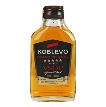 Бренді 5 зірок VSOP Grand Reserve Koblevo 40% с/пл 100мл