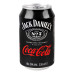 Напій слабоалкогольний 330мл 5% Tennessee Whiskey Jack Daniel's&Coca-Cola з/б