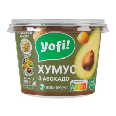 Хумус з авокадо Yofi! ст 250г