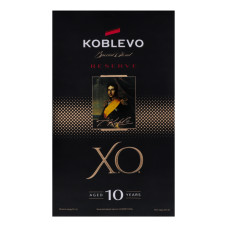 Бренді 0.5л 40% виноградний марочний Aged 10 Years X.O. Reserve Koblevo к/у