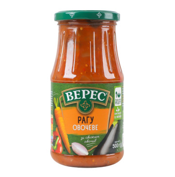 Рагу овочеве стерилізоване Верес с/б 500г