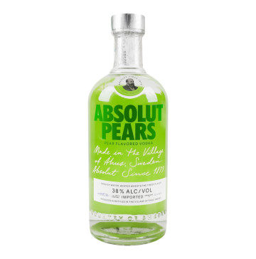 Горілка 700мл 38% ароматизована Pears Absolut пл