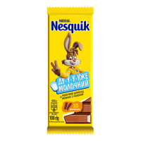 Шоколад молочний з начинкою з молоком Nesquik м/у 100г