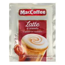 Напій кавовий розчинний 3в1 Latte al caramello MacCoffee м/у 22г