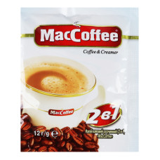 Напій кавовий розчинний MacCoffee 2в1 м/у 12г