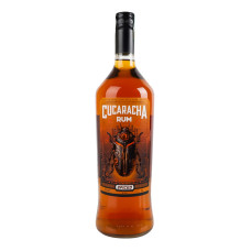 Напій алкогольний на основі рому Cucaracha Gold Spiced Rum 35% с/пл 1л