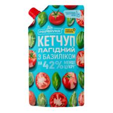 Кетчуп пастеризований Лагідний з базиліком Pripravka д/п 250г Кетчуп пастеризований Лагідний з базиліком Pripravka д/п 250г