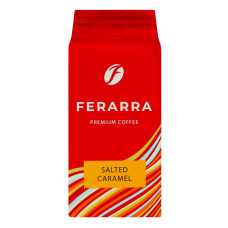 Кава натуральна смажена мелена з ароматом Солона карамель Ferarra в/у 250г Кава натуральна смажена мелена з ароматом Солона карамель Ferarra в/у 250г