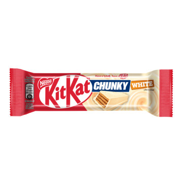 Вафлі вкриті білою глазур'ю White Chunky Kit Kat м/у 40г