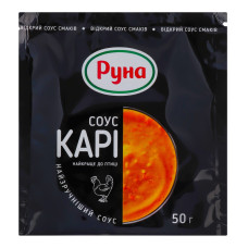 Соус пастеризований Карі Руна м/у 50г