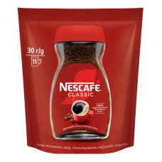 Кава розчинна гранульована Classic Nescafe д/п 30г