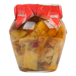 Артишоки чверті в олії пастеризовані Alba Food с/б 290г