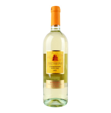 Вино 0.75л 11.5% біле сухе Chardonnay Rubicone Sizarini пл