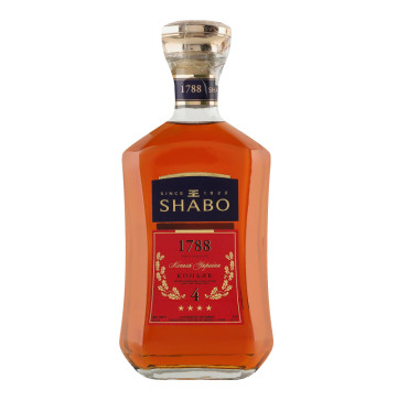 Коньяк 0.5л 40% 4 зірки 1788 Shabo пл