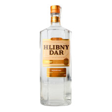 Горілка 1л 40% Пшенична Hlibny Dar пл