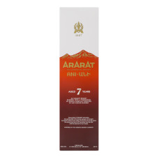 Бренді 0.5л 40% вірменський Ani Ararat к/у