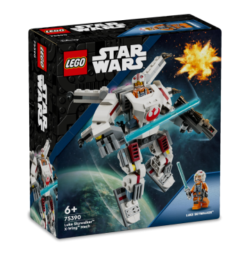 Конструктор для дітей від 6років №75390 Luke Skywalker X-Wing Mech Star Wars Lego 1шт
