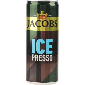 Напиток молочный с кофе Icepresso Jacobs ж/б 250мл
