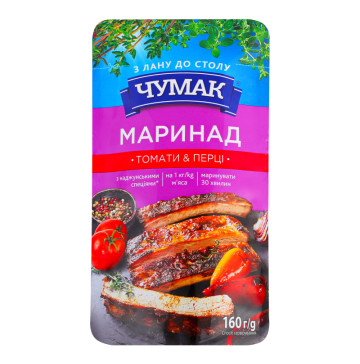 Маринад Томати&Перці Чумак д/п 160г
