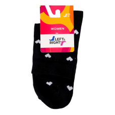 Шкарпетки жіночі Left&Right №110 46 39-41 чорний Шкарпетки жіночі Left&Right №110 46 39-41 чорний