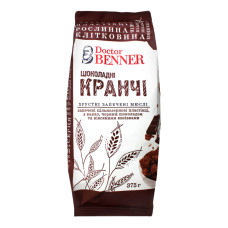 Мюслі запечені Кранчі шоколадні Doctor Benner м/у 375г