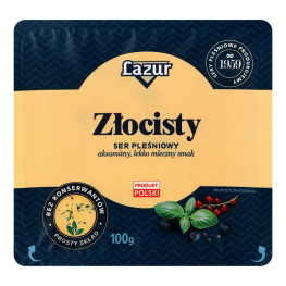 Сир м'як Lazur золот пліснява 50% 100г /ДТ/