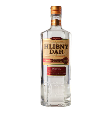 Горілка 0.7л 40% Класична Hlibny Dar пл