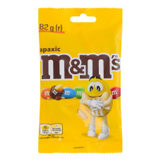 Драже з арахісом та молочним шоколадом вкриті різнокольоровою цукровою глазур'ю M&M`s м/у 82г