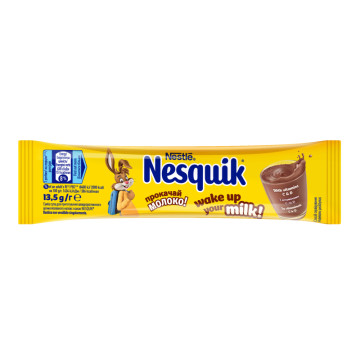Напій швидкорозчинний з какао Opti-Start Nesquik м/у 13.5г