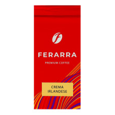 Кава натуральна смажена мелена з ароматом ірландського крему Crema irlandese Ferarra в/с в/у 250г