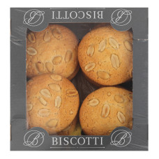 Печиво здобне пісочно-відсадне Американське з арахісом Biscotti к/у 400г