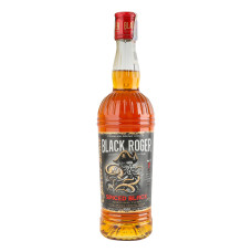 Напій спиртний 0.5л 35% з ромом Spiced Black Black Roger пл Напій спиртний 0.5л 35% з ромом Spiced Black Black Roger пл