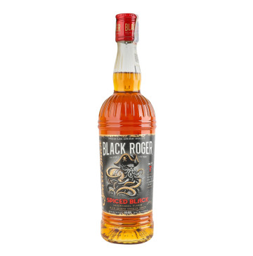 Напій спиртний 0.5л 35% з ромом Spiced Black Black Roger пл