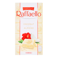 Шоколад 34% білий Coconut&Almond Raffaello к/у 90г