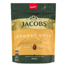 Кава розчинна сублімована Cronat gold Jacobs д/п 200г