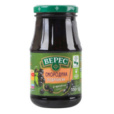 Смородина подрібнена стерилізована з цукром Верес с/б 350г