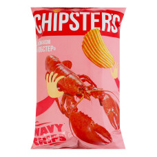 Чипси картопляні хвилясті з цукром та підсолоджувачем Лобстер Chipster's м/у 95г Чипси картопляні хвилясті з цукром та підсолоджувачем Лобстер Chipster's м/у 95г