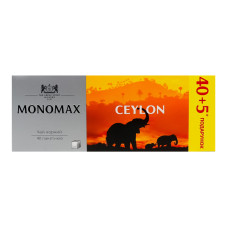 Чай чорний цейлонський байховий дрібний Ceylon Monomax к/у 45х2г