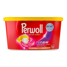 Засіб для прання концентрований Color Caps Renew Perwoll 13х13.5г