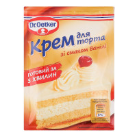 Крем для торта зі смаком ванілі Dr.Oetker м/у 50г