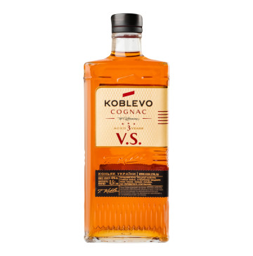 Коньяк 0.5л 40% ординарний 3 зірки V.S. Koblevo пл