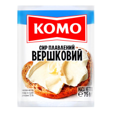 Сир плавлений 40% Вершковий Комо м/у 75г