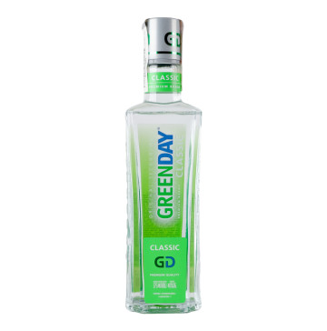 Горілка 375мл 40% Classic Green Day пл