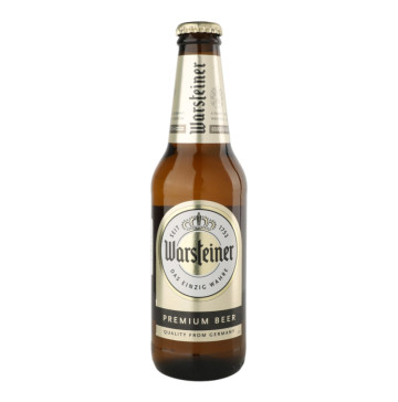 Пиво 0.33л 4.8% світле пастеризоване Premium Beer Warsteiner пл