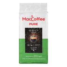 Кава натуральна смажена мелена Arabica Crema Pure MacCoffee в/у 250г